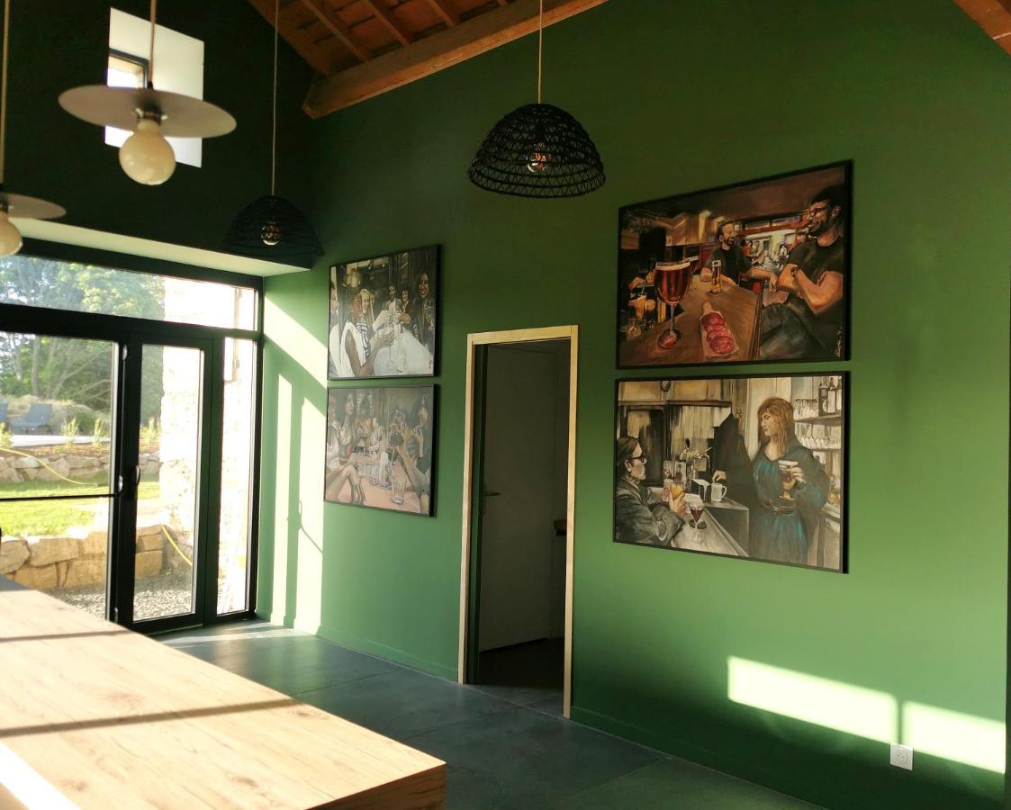 Chez Marius Villa Saint-Agrève Buitenkant foto